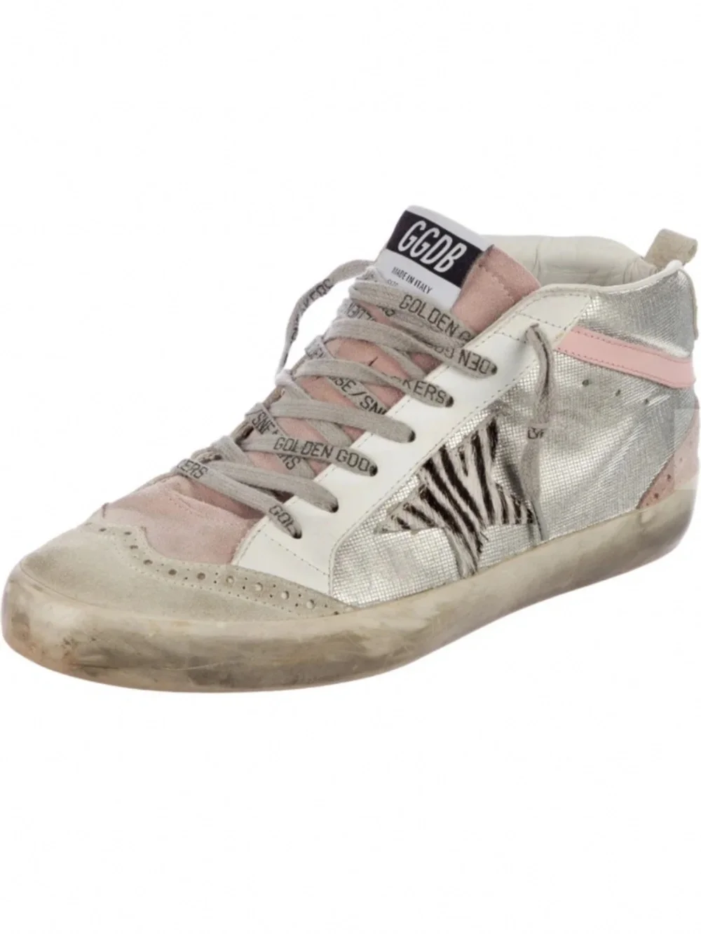 Silver Golden Goose Midstars